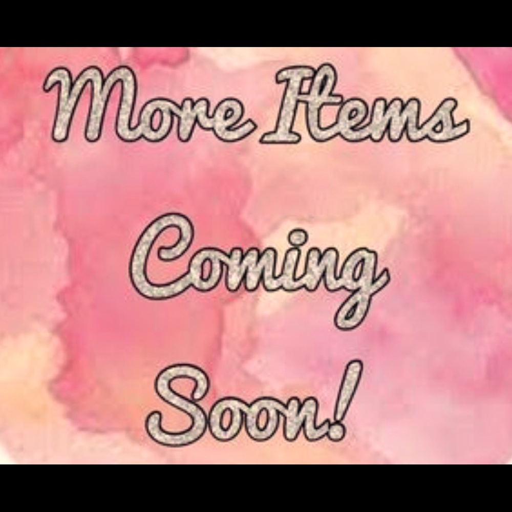 New items will be added soon!